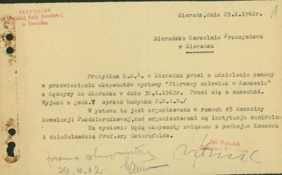 Ary Szternfeld astronom z Sieradza