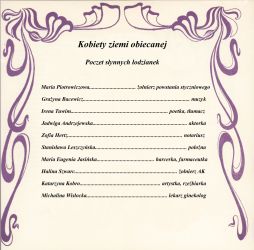 Kobiety &bdquo;Ziemi Obiecanej&rdquo;. Poczet słynnych łodzianek