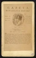 Portret Tadeusza Kościuszki w numerze &bdquo;Gazety Powstania Polski&rdquo; z 29 IV 1794 r. 