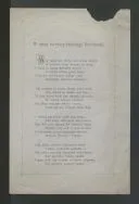 Wiersz Wincentego Stroki pt. &bdquo;W setną rocznicę przysięgi Kościuszki&rdquo;, Krak&oacute;w 1894 r. 