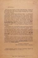 Ulotka Komitetu Centralnego Obchodu Kościuszkowskiego w Zurichu, wydana w 100. rocznicę insurekcji 1794 roku. 
