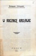 Broszurka Związku Chłopskiego: &bdquo;W rocznicę Racławic&rdquo;, Płock 1915. 