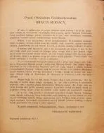 Odezwa Organizacji Narodowych wydana w Warszawie przed obchodami 100. rocznicy zgonu Tadeusza Kościuszki. 