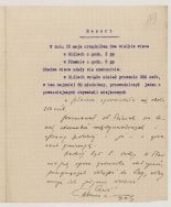 Raport emisariusza werbunkowego DW NKN, Romana Vogla, z przebiegu wiec&oacute;w zorganizowanych w Gidlach i Pławnie (pow. noworadomski) 13 V 1915 r. 