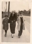 Wanda Matusiak z synami Marianem i Janem - Zbiory Janusza Bilskiego - 1935 zbiory Janusz Bilski