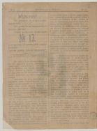 Informator wyborczy Stronnictwa Faktycznego R&oacute;wnouprawnienia Żyd&oacute;w w Polsce - nr. 2, styczeń 1919 r.