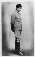 Antoni Olbromski w mundurze powstańca śląskiego &ndash; 1920 r.