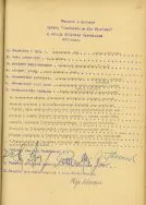 Wniosek o nadanie tytułu &bdquo;Zasłużonego dla Sieradza&rdquo; z okazji XX &ndash; lecia Wyzwolenia Sieradza. APŁOS, Prezydium Miejskiej RN w Sieradzu, sygn. 23.