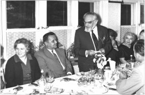 Wizyta prof. Ary Sternfelda w Sieradzu. APŁ, Komitet Wojew&oacute;dzki PZPR w Łodzi, sygn. 846.