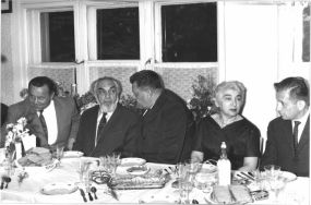 Wizyta prof. Ary Sternfelda w Sieradzu. APŁ, Komitet Wojew&oacute;dzki PZPR w Łodzi, sygn. 846.