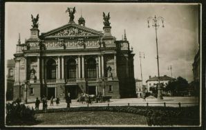 Teatr Wielki we Lwowie. Fotografia, b.d. 