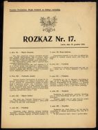 Rozkaz Naczelnego Dow&oacute;dztwa Wojsk Polskich na Galicję Wschodnią z 10 XII 1918 r.