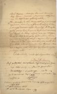 Wypis z Ksiąg Szlachectwa Guberni Wileńskiej Wywodu Familii urodzonych Bartoszewicz&oacute;w herbu Łada APŁ, Archiwum rodziny Bartoszewicz&oacute;w, sygn. 734.