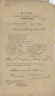 Cenzura Szkoły w Białej Juliana Bartoszewicza z 1832 r. APŁ, Archiwum rodziny Bartoszewicz&oacute;w, sygn. 794.