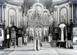 Ł&oacute;dź - cerkiew św. Aleksandra Newskiego. APŁ, Archiwum Włodzimierza Pfeiffera, sygn. 211
