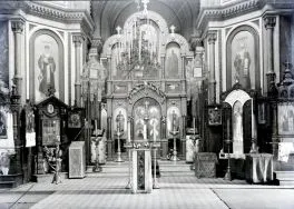 Ł&oacute;dź - cerkiew św. Aleksandra Newskiego. APŁ, Archiwum Włodzimierza Pfeiffera, sygn. 211