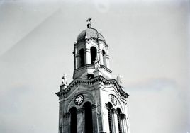 Ł&oacute;dź - parafia rzymskokatolicka pw. Podwyższenia św. Krzyża. APŁ, Archiwum Włodzimierza Pfeiffera, sygn. 761
