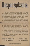 Obwieszczenie w sprawie sporządzania przez właścicieli nieruchomości wykaz&oacute;w dzieci w        wieku szkolnym, 30 kwietnia 1920 r.