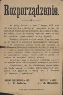 Obwieszczenie w sprawie sporządzania przez właścicieli nieruchomości wykaz&oacute;w dzieci w        wieku szkolnym, 30 kwietnia 1920 r.