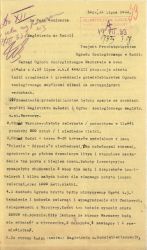 Propozycja wsp&oacute;łpracy ze strony Ogrodu Zoologicznego w Warszawie, 1933 r. APŁ, AMŁ, sygn. 23261, s. 33-33v.