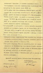Propozycja wsp&oacute;łpracy ze strony Ogrodu Zoologicznego w Warszawie, 1933 r. APŁ, AMŁ, sygn. 23261, s. 33-33v.
