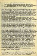 Sprawozdanie z konferencji w sprawie zorganizowania ogrod&oacute;w botanicznych w Łodzi, 1945 r. APŁ, Miejska Rada Narodowa i Zarząd Miejski w Łodzi - Wydział Plantacji, sygn. 14.