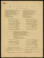 &bdquo;Marynie&rdquo;, tekst piosenki autorstwa Juliana Tuwima do muzyki J. Boczkowskiego. &bdquo;Łazik&rdquo; nr 11 z 12 IX 1920 r.
