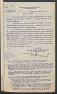 Pismo Związku Przemysłu Wł&oacute;kienniczego w Państwie Polskim informujące o powstaniu Komitetu Przemysłowego, Ł&oacute;dź 4 VIII 1920 r.