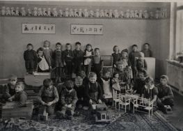 Żłobek Biedermana przed 1939 r. APŁ, Zbi&oacute;r ikonograficzny, sygn. Ł-I-12/7