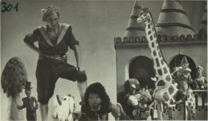 Guliwer w krainie liliput&oacute;w, przedstawienie na podstawie prozy J. Swiffa, premiera 15.06 1951 r. APŁ, Teatr Lalki i Aktora Pinokio w Łodzi, sygn. 1/16,s.23