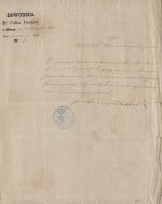 Pismo dow&oacute;dcy 2 Pułku Piechoty, płk. T. Cieszkowskiego, z 20 marca 1863 r. do Augusta Ostrowskiego. APŁ, Archiwum Potockich i Ostrowskich z Maluszyna, sygn. II/86, s. 200.