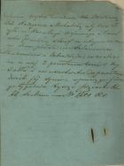 Pismo do w&oacute;jta gminy Radogoszcz z lipca 1864 r. w sprawie kary finansowej 1500 rubli srebrem. APŁ, Akta gminy Radogoszcz, sygn. 14
