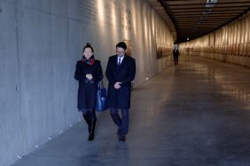 Dyrektor Bartosz G&oacute;recki i kustosz Anna Drzewiecka, fot. Piotr Sikora. 