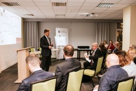 Naczelny Dyrektor Archiw&oacute;w Państwowych dr Paweł Pietrzyk ogłasza &bdquo;Strategię rozwoju Archiw&oacute;w Państwowych na lata 2021-2030&rdquo;, fot. Agnieszka Wysocka Photography.