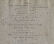 &bdquo;Mazur wojenny&rdquo; &ndash; pieśń o gen. Chłopickim. Tekst ułożył Jędrzej Słowaczyński. Utw&oacute;r wykonano po raz pierwszy 28 XII 1830 r. w Teatrze Narodowym.