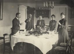 Toast w Maluszynie, pocz. XX w. APŁ. Archiwum Potockich i Ostrowskich z Maluszyna, sygn. IV/112, s. 466.