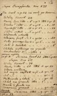 Przepis na zupę bumforcką. APŁ, Archiwum Potockich i Ostrowskich z Maluszyna, sygn. IV/9 p.101, s. 12.