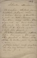 Spos&oacute;b przyrządzenia nalewki orzechowej. APŁ, Archiwum Potockich i Ostrowskich z Maluszyna, sygn. IV/9 p.101, s. 175.
