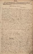Kopia listu J.I. Kraszewskiego do Adama Bartoszewicza swego nauczyciela z lat gimnazjum w Białej Podlaskiej, 16 maj 1841 r. Gr&oacute;dek pod Łuckiem.  APŁ, Archiwum rodziny Bartoszewicz&oacute;w, sygn. 774 s.240.