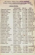 Spis członk&oacute;w ŁSOO biorących udział w konkursie turyńskim, 1928 r. (Ł&oacute;dzka OSP w Łodzi, sygn. 166, s. 127)