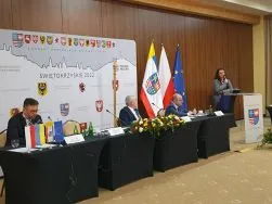 Konwent Marszalkow-Anna Jastrzebska-Pawlak - dyrektor Departamentu Ksztaltowania Narodowego Zasobu Archiwalnego NDAP.