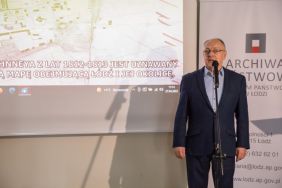 Zastępca Drektora APŁ, dr Maciej Janik, fot. Albert Jaworski.