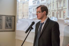 Starszy kustosz Adam Lajdenfrost, fot. Albert Jaworski.