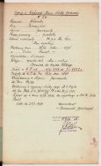 Wyciąg z Książeczki Stanu Służby Oficerskiej por. rez. Mieczysława Jeżewskiego. APŁ, Akta miasta Łodzi, sygn. 1838.