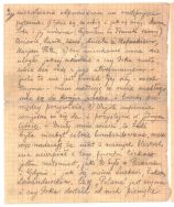List Mikołaja Borysławskiego z Kozielska, str. 2. APŁ, Sąd Grodzki w Łodzi, sygn. 1050.
