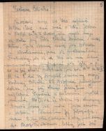 List Bronisława Wajsa do żony Cecyli z obozu w Kozielsku z dnia 20 listopada 1939 r., str. 1. APŁ, Sąd Grodzki w Łodzi, sygn. 237.