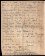 List Bronisława Wajsa z obozu w Kozielsku, str. 2. APŁ, Sąd Grodzki w Łodzi, sygn. 237.