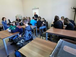 Zajęcia w Oddziale APŁ w Sieradzu, fot. Justyna Nawrocka.