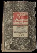 Biblia Jana Leopolity  LEOPOLITA Jan ( Kasprowicz, Nicz, Nicius ) Jan Młodszy, (ok. 1523-1572, profesor teologii Akademii Krakowskiej, kaznodzieja, wydawca i korektor pierwszego katolickiego przekładu Biblii (tzw. Biblii Leopolity lub Szarffenbergowskiej)