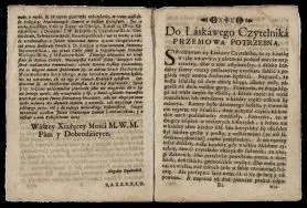 Skarb wielki wojew&oacute;dztwa sieradzkiego  Drukarnia u Wdowy y Dziecicow, Franciszka Cezarego, I. K. M. y J. O. X. I. M. Biskupa Krakowskiego, Xcia Siewierskiego Ordynar: Typografa, Roku Pańskiego 1724.